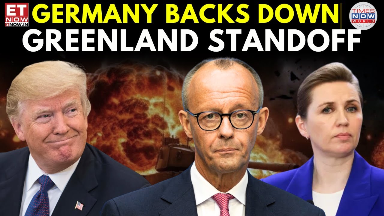 GREENLAND CRISIS EXPLODES! Germany BACKS DOWN After Trump’s NATO Tariff Shock | ET Now | Latest News