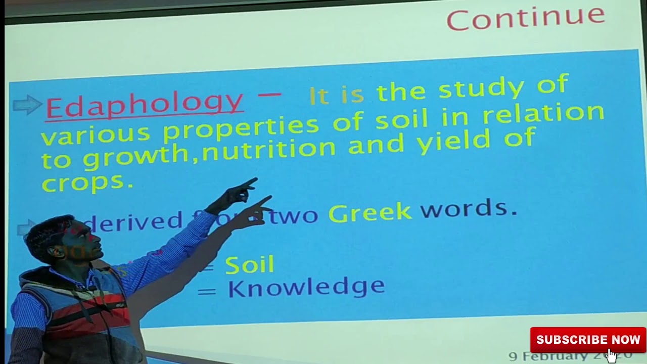 Basic soil science|Pedology|Edaphology| B.SC  agriculture