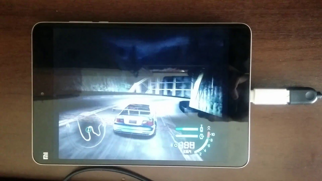 Xiaomi MiPad 2 Games test Need for Speed Carbon (X5 Z8500 cherry trail)