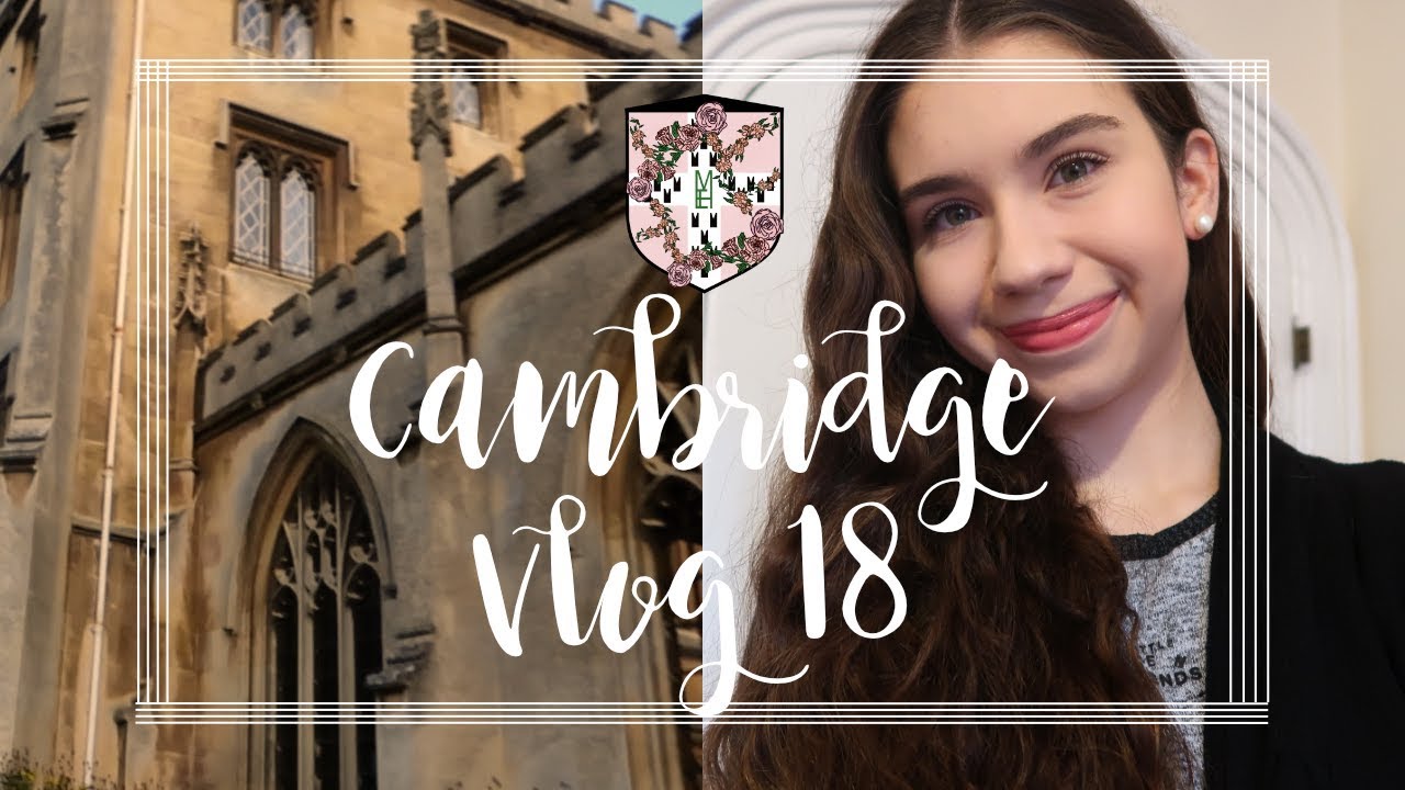 CAMBRIDGE VLOG 18 | LOTS OF READING & MCDONALD'S