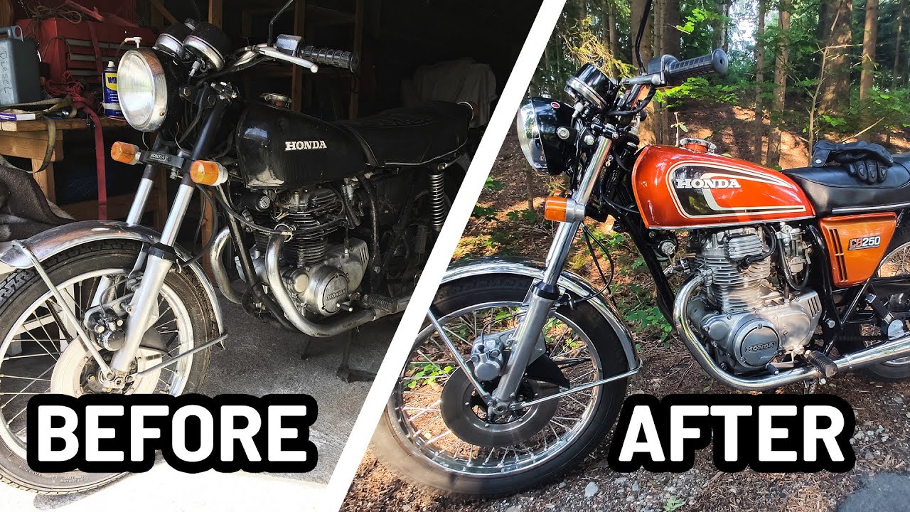 Motorcycle Restoration - Honda CB 250