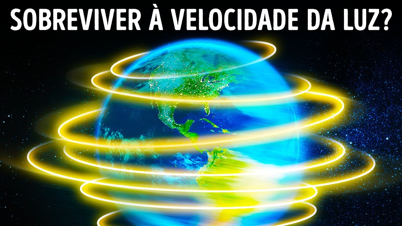 O Que Aconteceria Se a Rotação da Terra Fosse à Velocidade da Luz