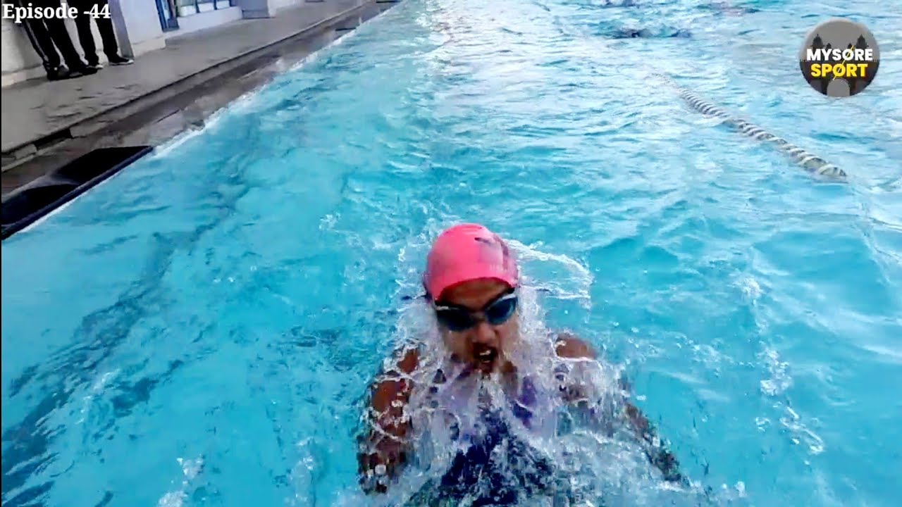 Episode-44 Interview with Miss.Thanya, Karnataka State swimmer, Group II girls category from Mysore.