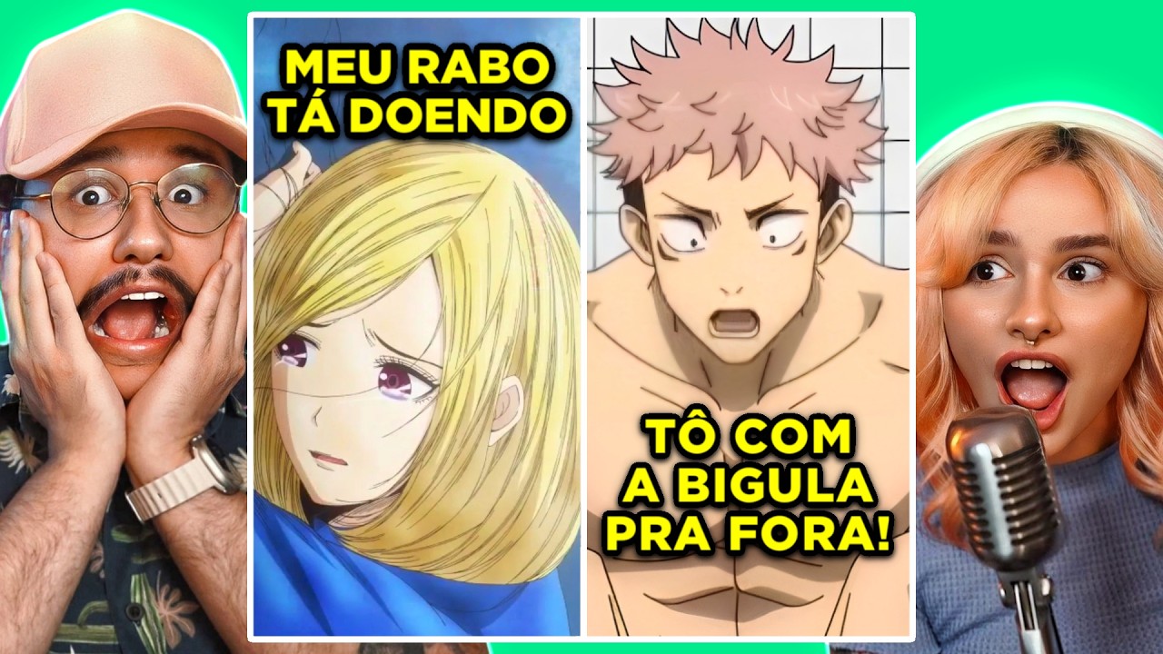 AS PÉROLAS DA DUBLAGEM DOS ANIMES