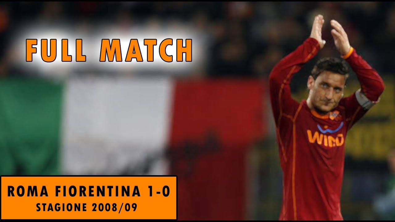 Roma Fiorentina 1-0 | Full match Stagione 2008/09