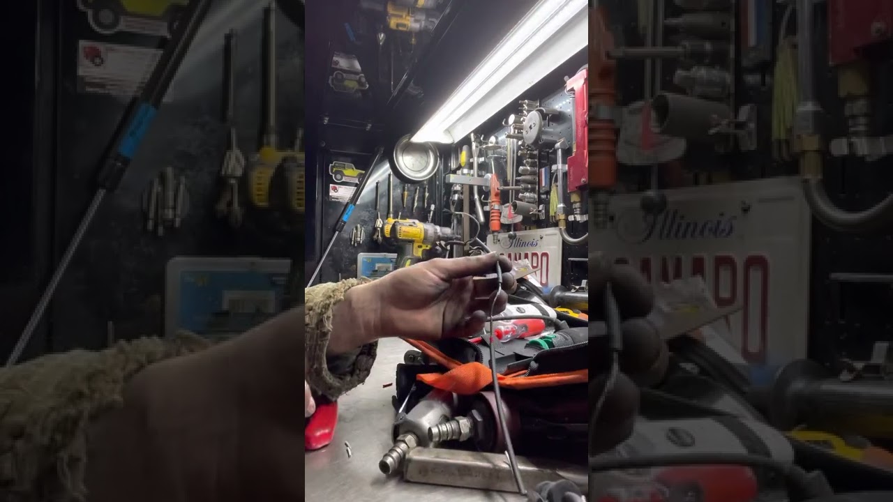 Soldering wire fixing ABS sensor ￼