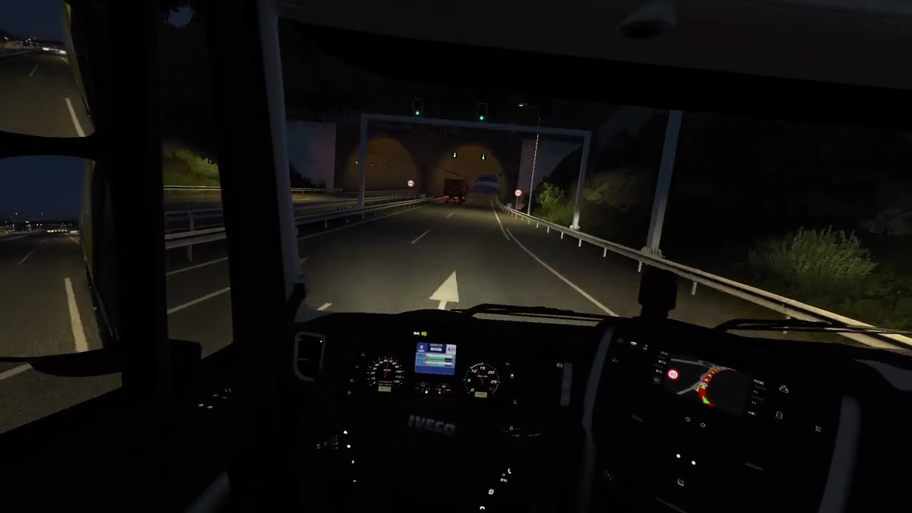 Virtual Journey — Porto to A Coruña, Smooth Ride with Head Tracking