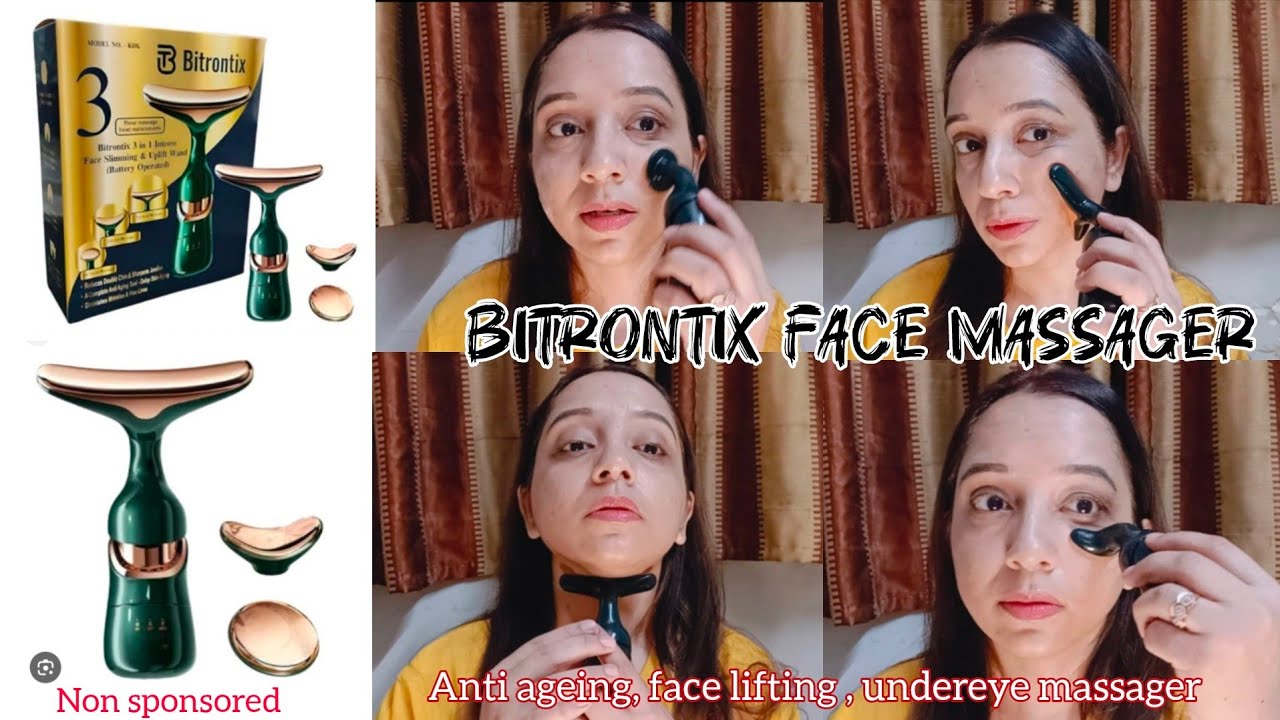 Bitrontix Face Massager Review  | Face massager for face Slimming, Anti-ageing ,Undereye