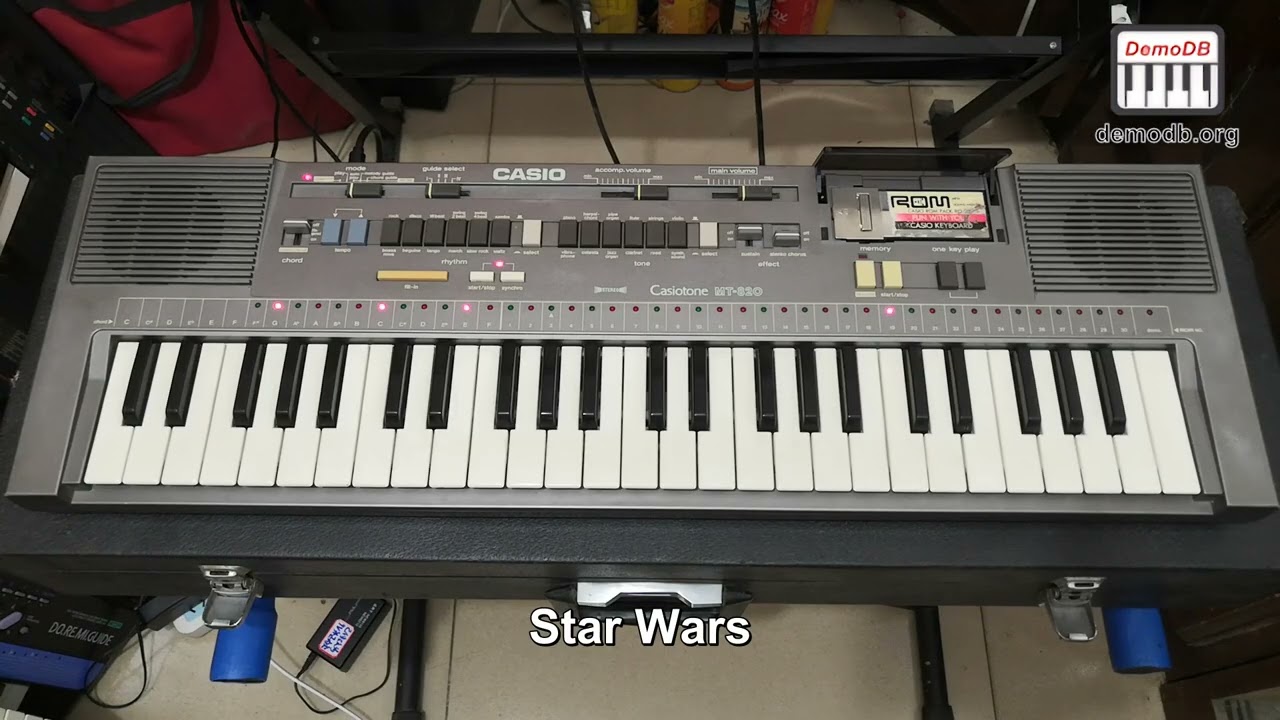 CASIO ROM PACK RO-201【Fun with Your Casio Keyboard】MT-820 Auto Play