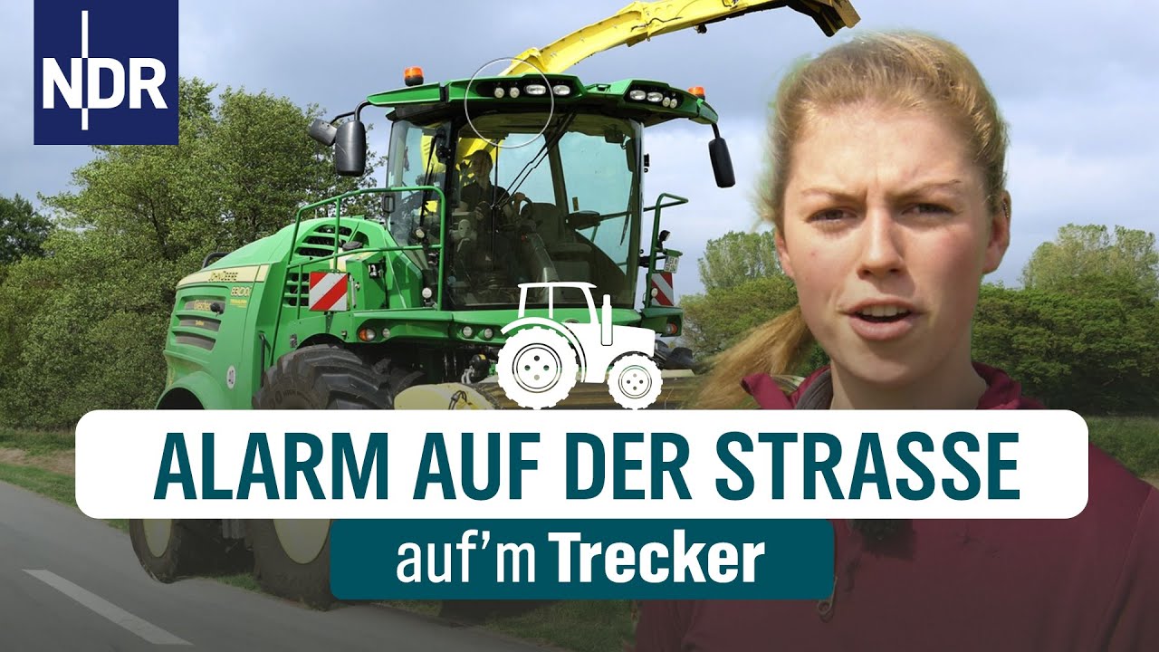 Augen auf im Straßenverkehr - vor allem mit dem Häcksler | Auf'm Trecker Folge 7 | NDR