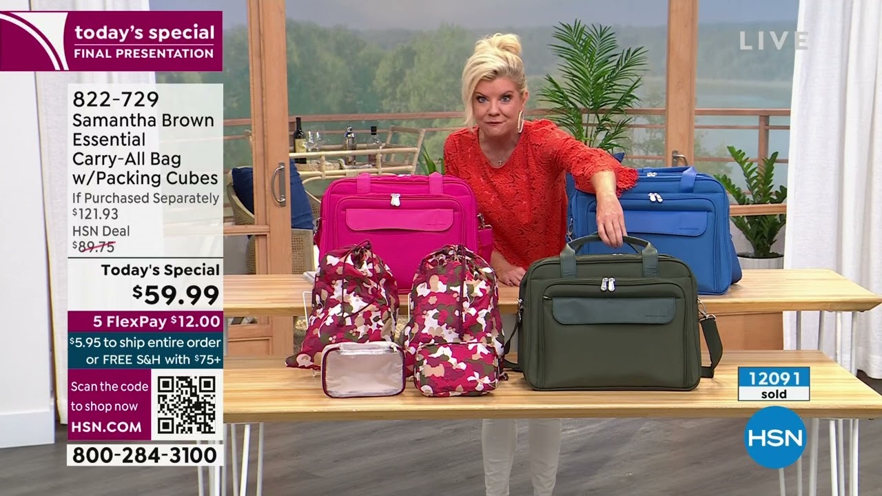 HSN | Samantha Brown Luggage Collection 02.28.2023 - 12 PM