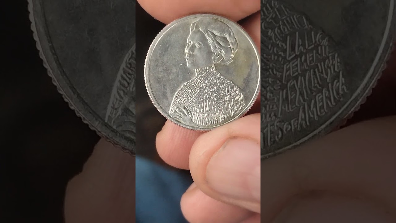 Not Finding a 2023 error quarter. Close but no cigar. #coin #adventure