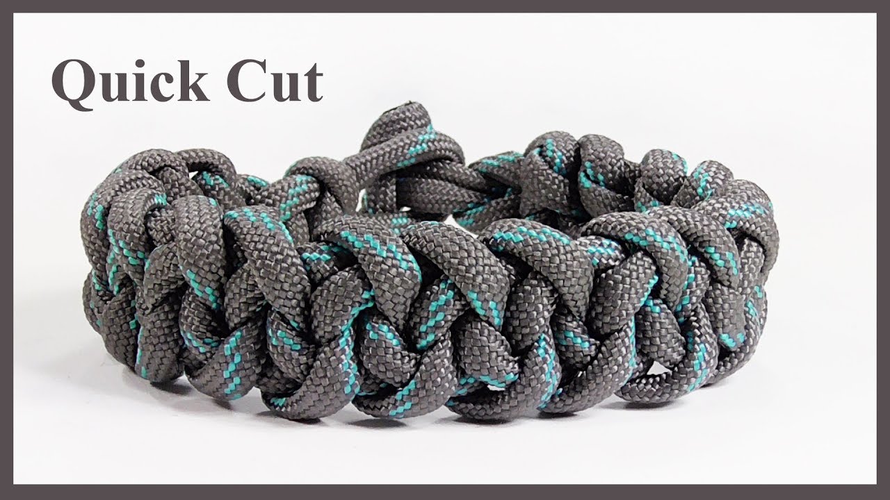 How To Make This Single Strand Paracord Bracelet 