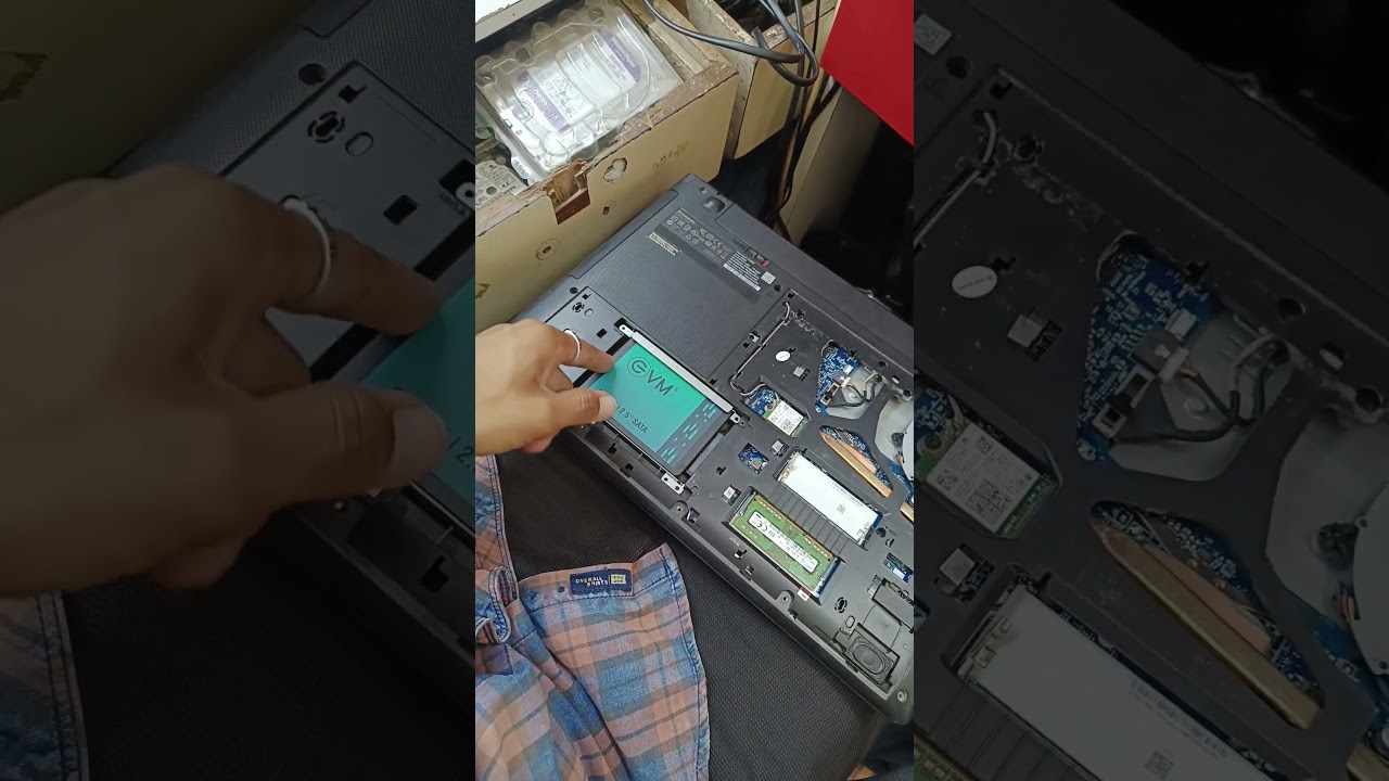 SSD Upgradation Lenovo G50 EVM 256gb