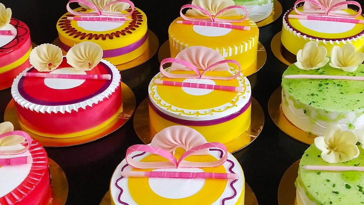 new design icing cold cake 🎂🥰❤