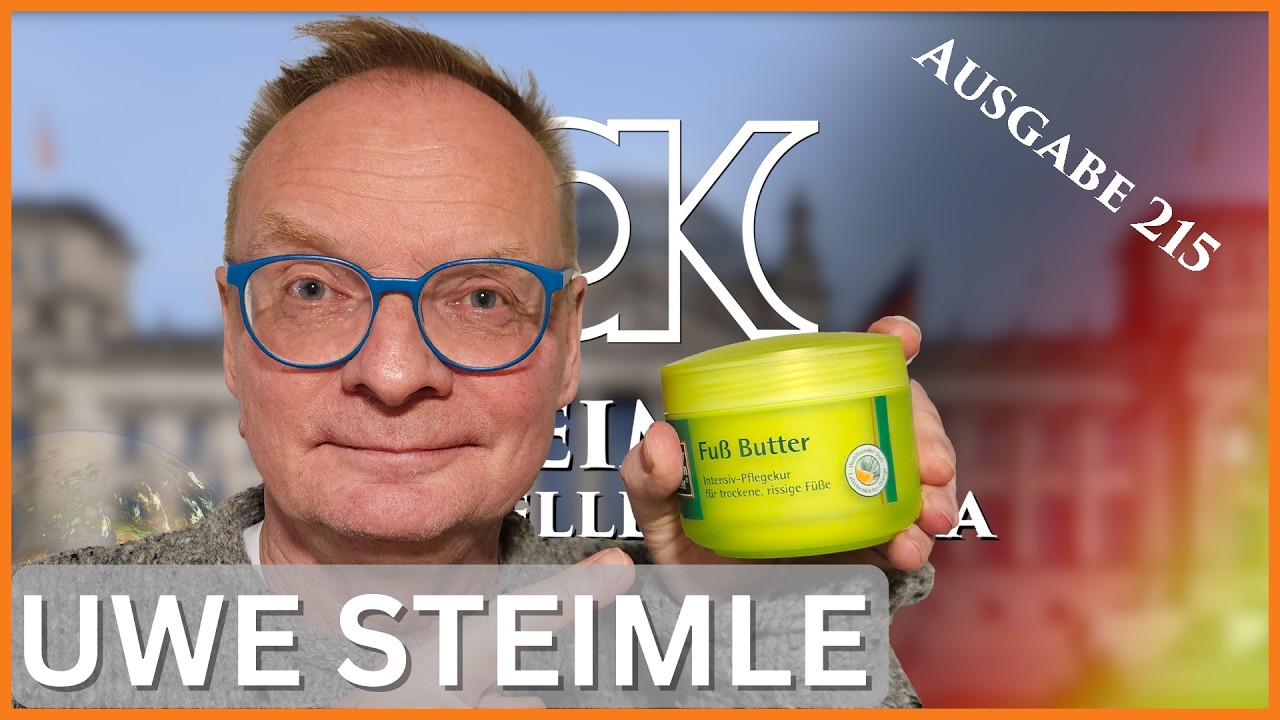 Baumwollsöckchen und Fußbutter / Steimles Aktuelle Kamera / Ausgabe 215 / Uwe Steimle