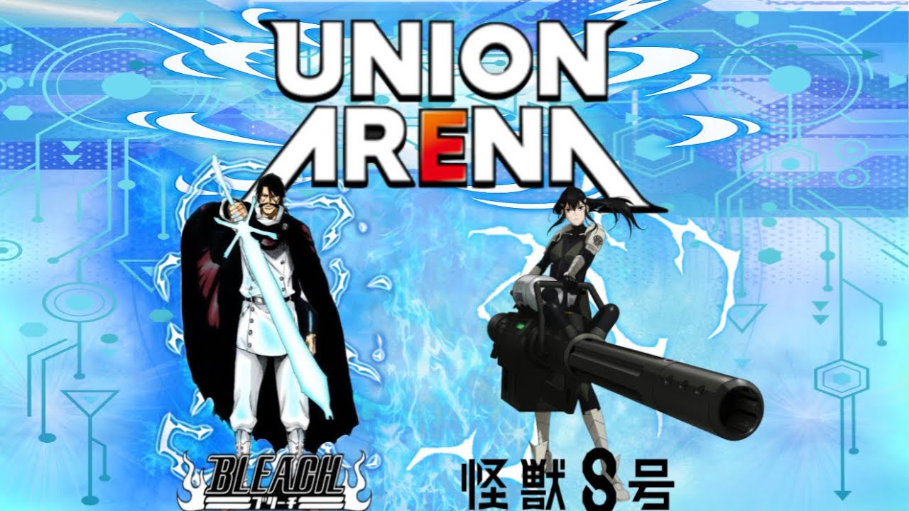 Yhwach (yellow bleach) vs Mina (yellow kaiju no 8) union arena locals 