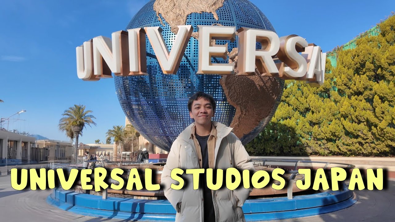 UNIVERSAL STUDIOUS JAPAN! Day 4 in Osaka!