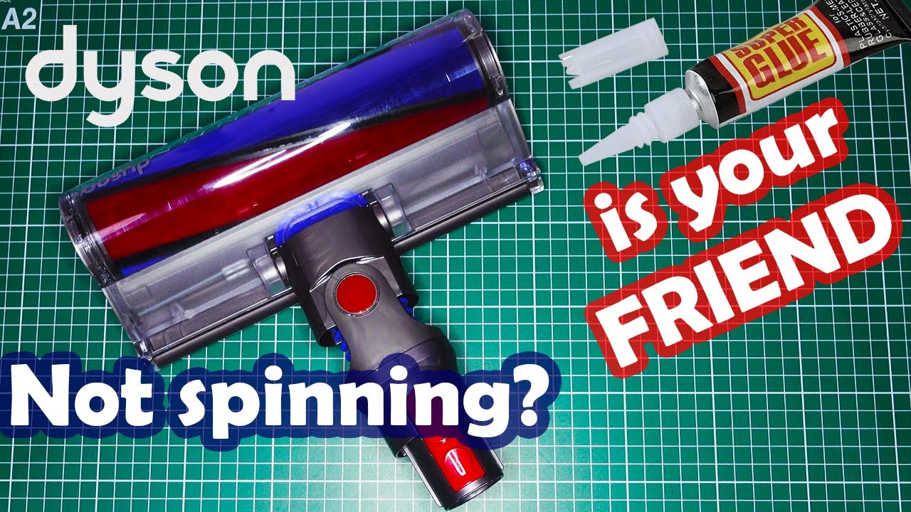 Dyson Soft Cleaner Head - not spinning - kind of repair