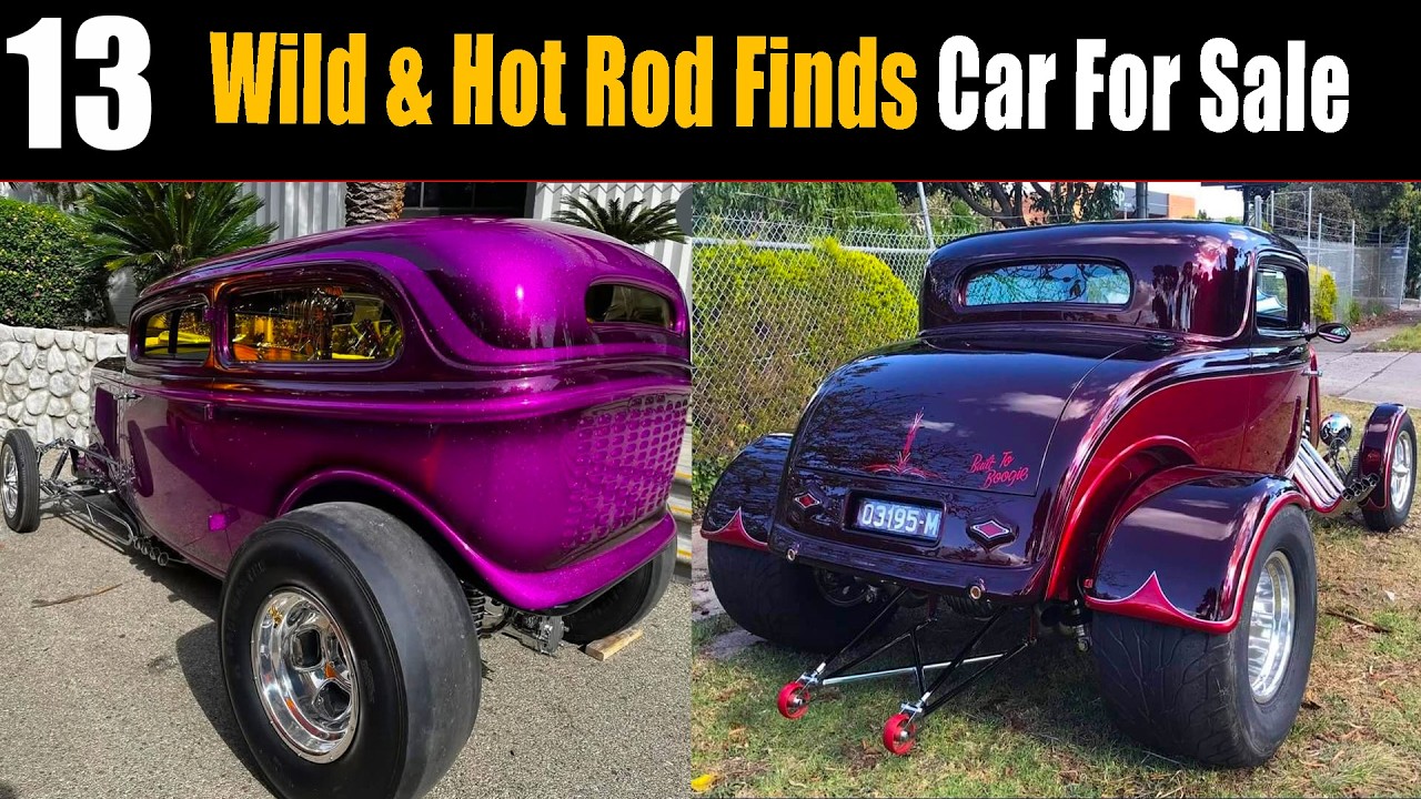 13  CLASSIC AMERICAN ICONS &ndash; HOT RODS, STREET RODS & MUSCLE CARS FOR SALE