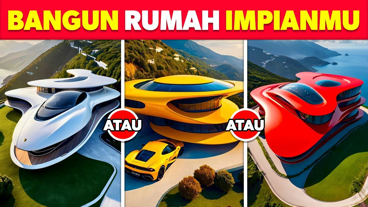 PILIH MANA? BANGUN RUMAH IMPIANMU 🏰✨🤩