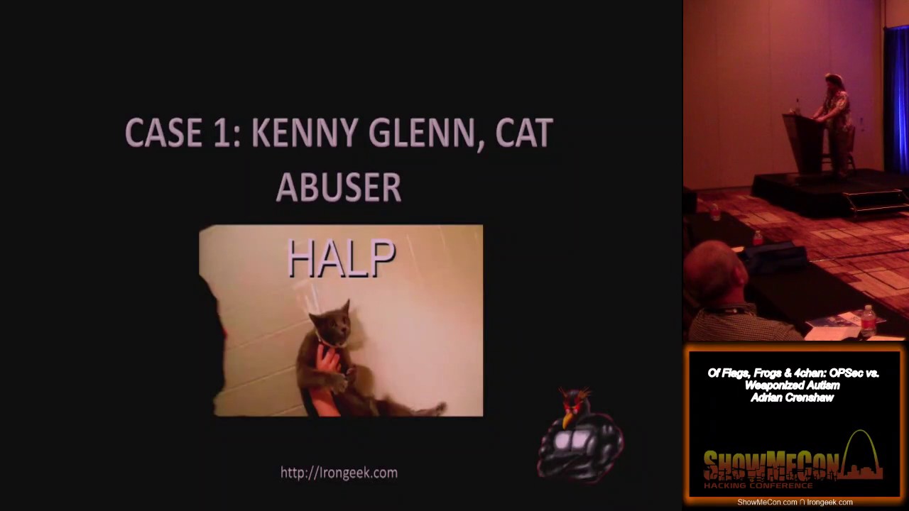 ShowMeCon 204 Of Flags Frogs 4chan OPSec против вооруженного аутизма Адриан Креншоу