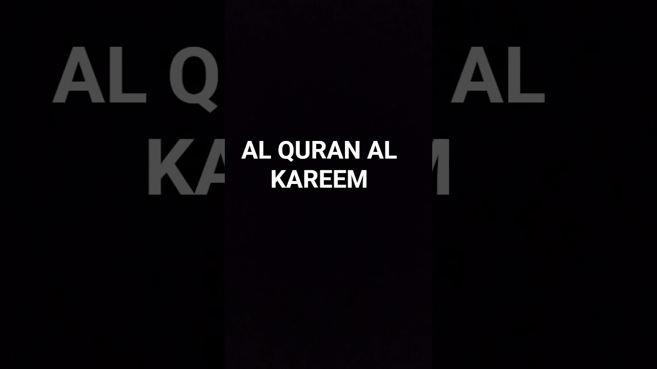 QURAN RECITATION IN URDU TRANSLATION..... 