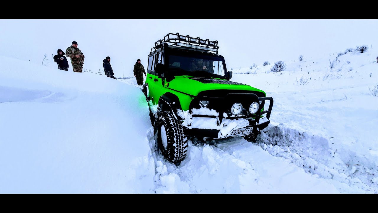 Сток нивы,шнива,Duster и Sequoia по следам подготовленных уазов !!!