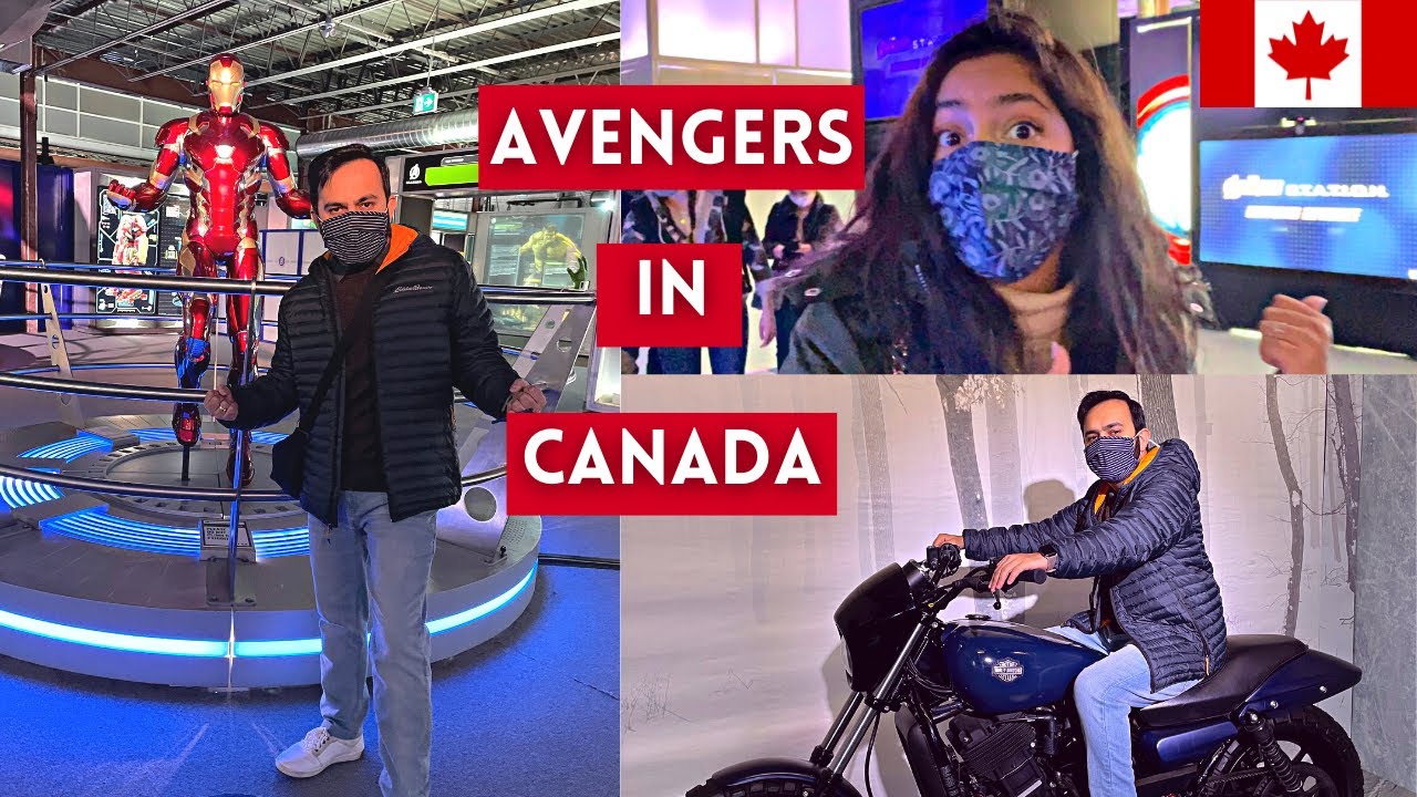 Avengers in Canada?? 😱 | Inside Avengers STATION Canada 🇨🇦 | DON'T miss this | Hindi Vlog