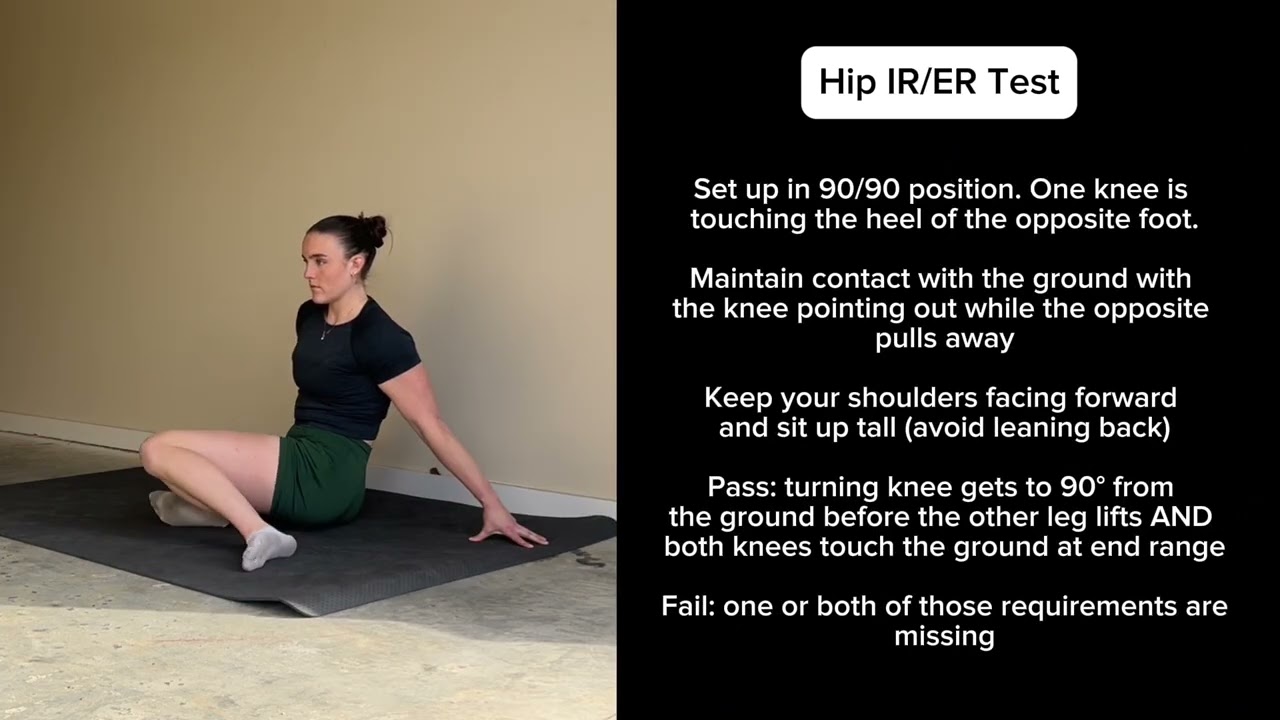 Hip Mobility Test