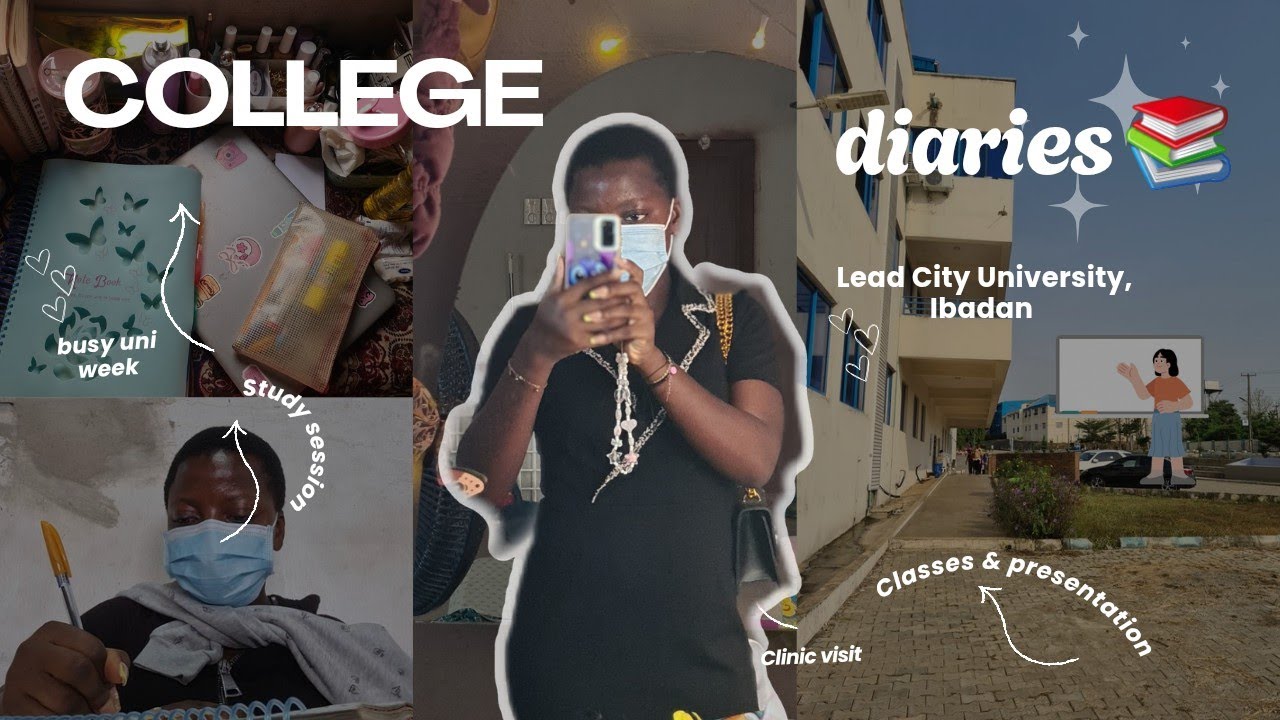 College Diaries📚: busy school week in my life, classes, study sessions @ lead city university