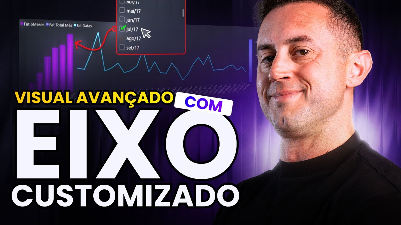DAX Avançado: Como criar um visual que combina meses, data e texto em um único eixo!