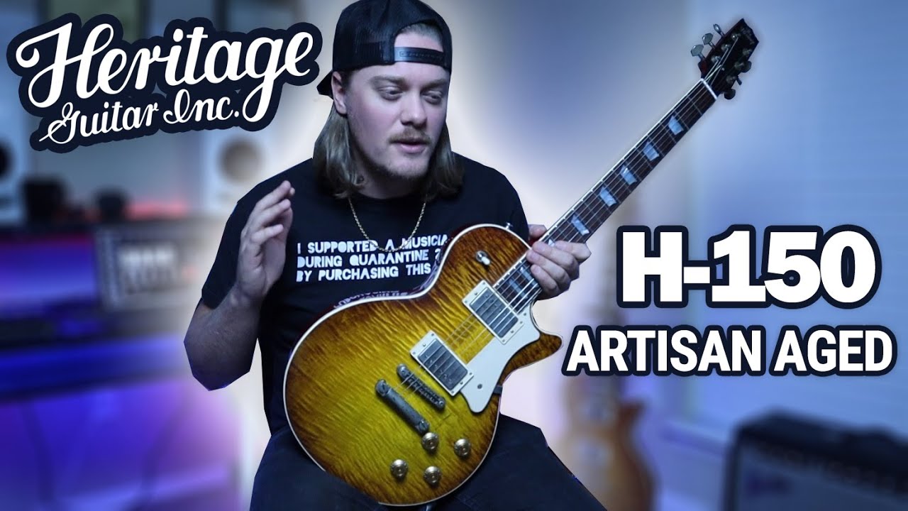 Heritage Guitars Artisan Aged H-150 Demo & Review | Dirty Lemon Burst