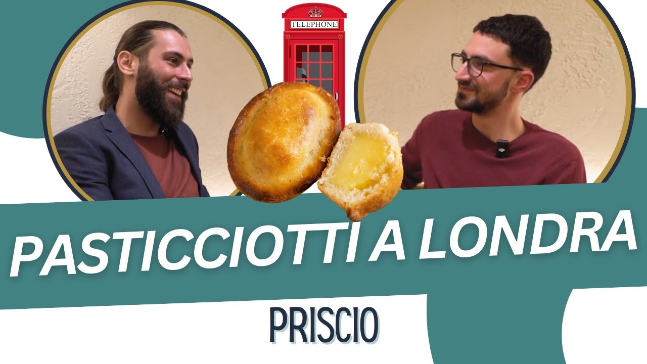 IL PASTICCIOTTO LECCESE NEL CENTRO DI LONDRA - CAPILUNGO PASTICCERIA A PRISCIO