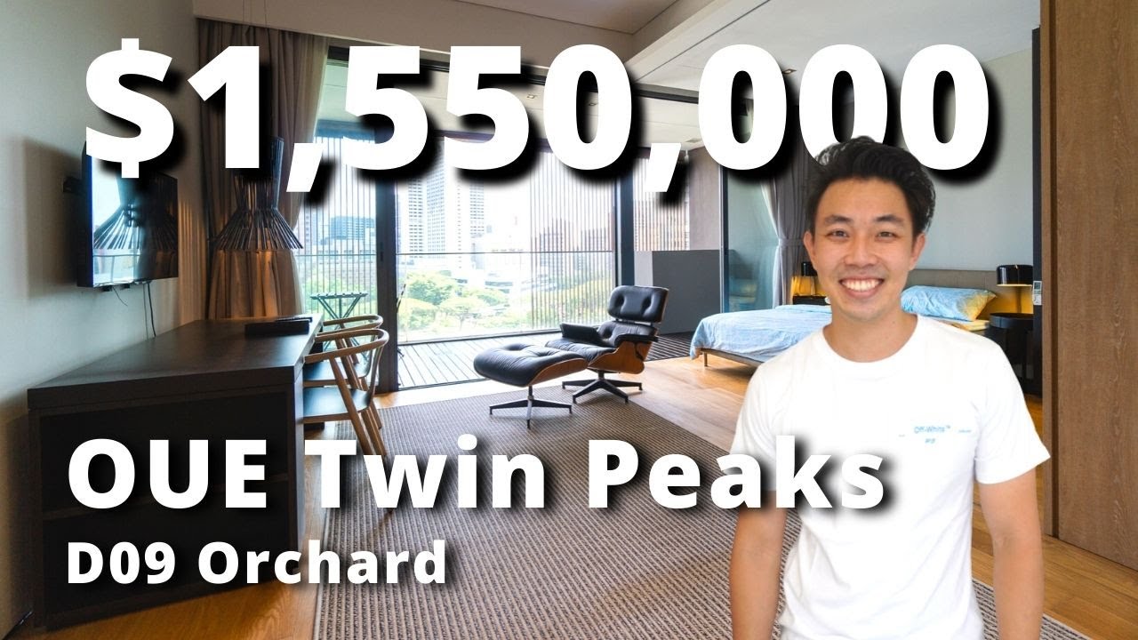 Perfect Bachelor Pad OUE Twin Peak for Grabs!  Selling Singapore Home Tour Ep.59 D9 Orchard 1 Bedder