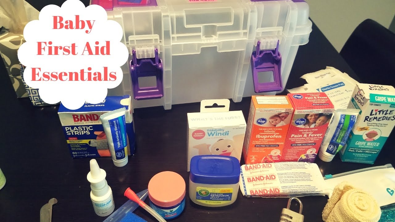 What's in My Infant First Aid Kit | Foster Care Edition