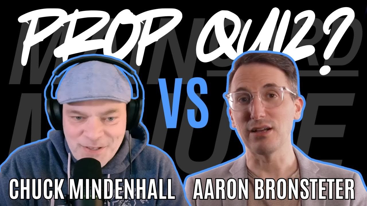 PROP QUIZ | Chuck Mindenhall vs. Aaron Bronsteter | MMA Trivia
