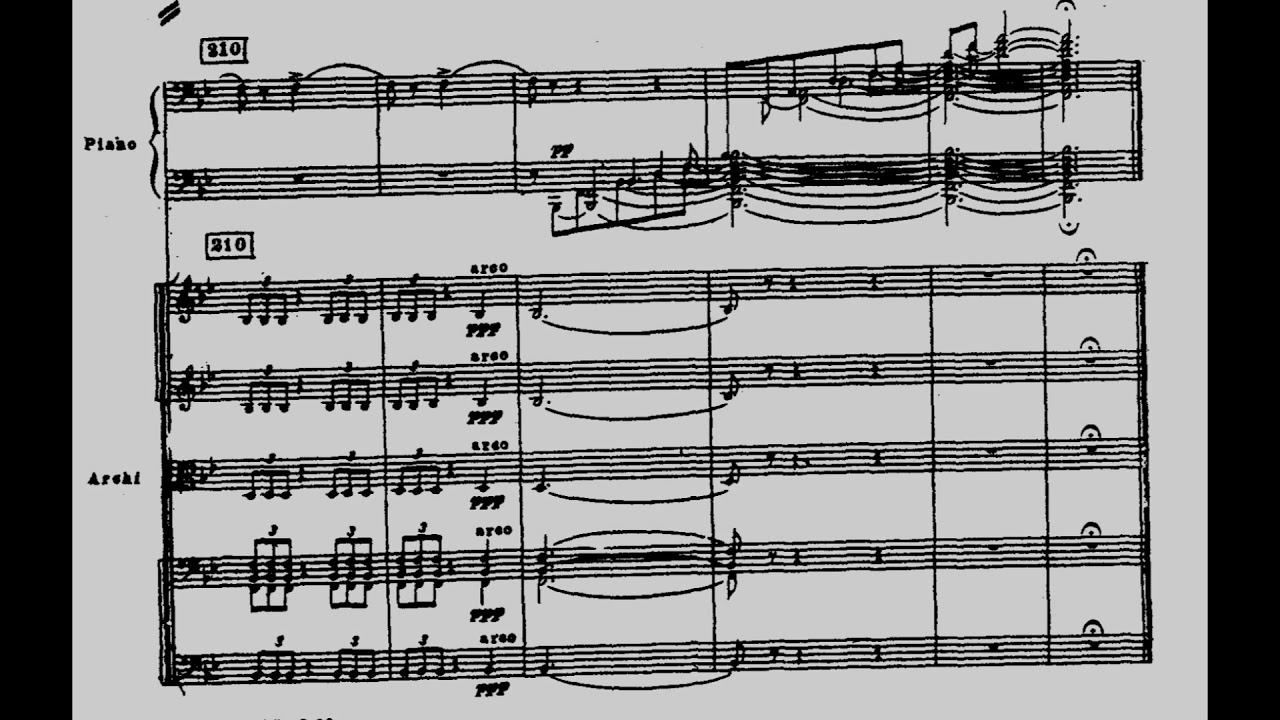 Pyotr Ilych Tchaikovsky - Andante and Finale for Piano and Orchestra, Op 79 (1893) [Score-Video]