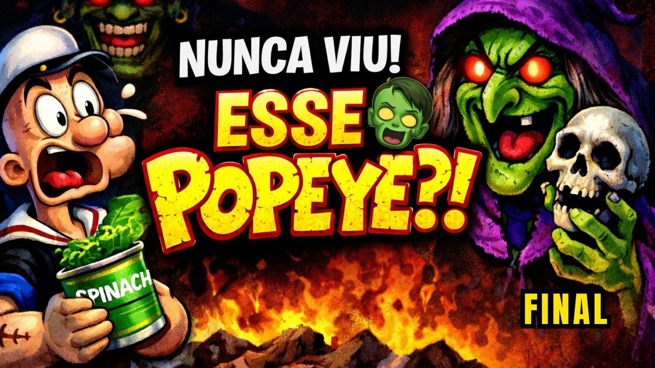 VOCÊ NUNCA VIU ESSE POPEYE! 🧟‍♂️ | SNES | FINAL!