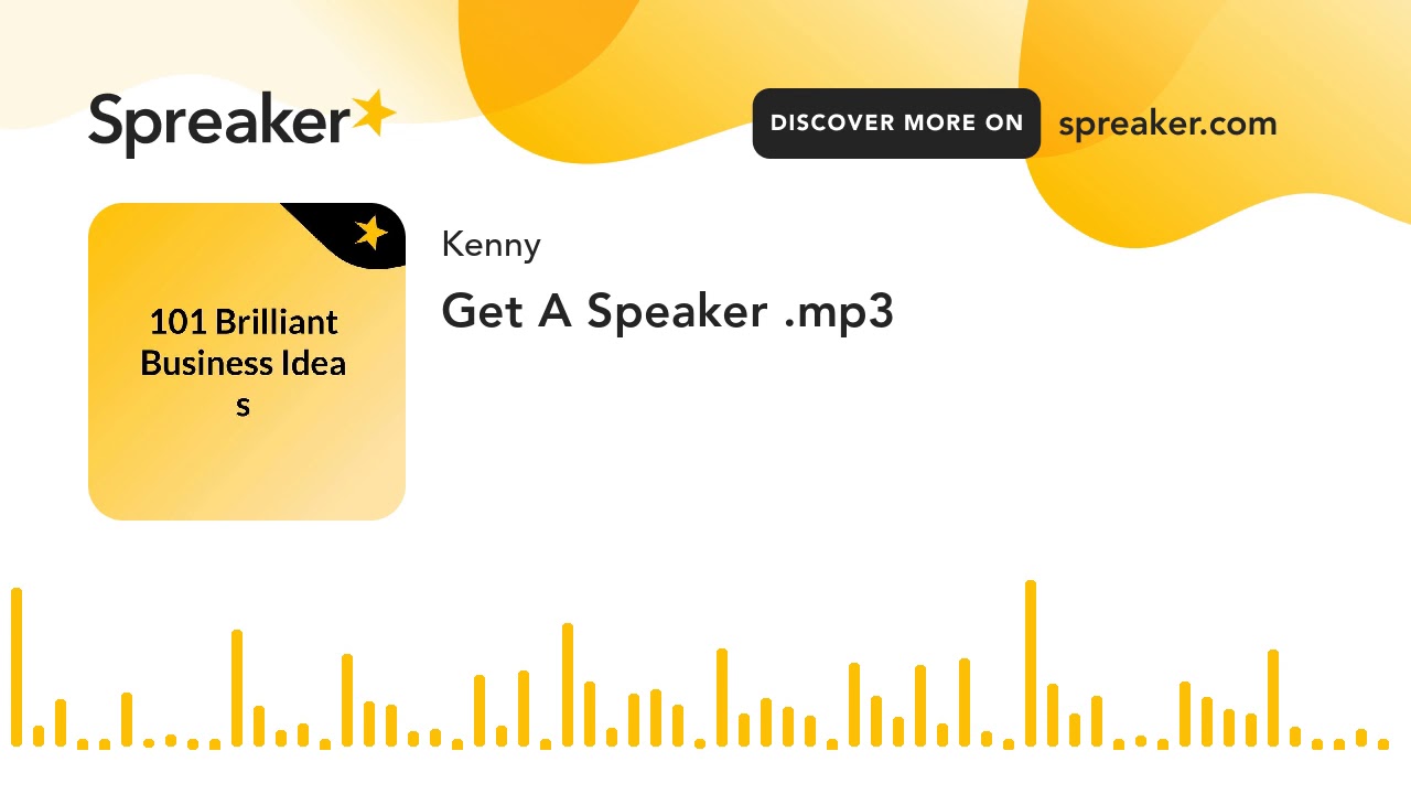 Get A Speaker .mp3 (made with Spreaker)