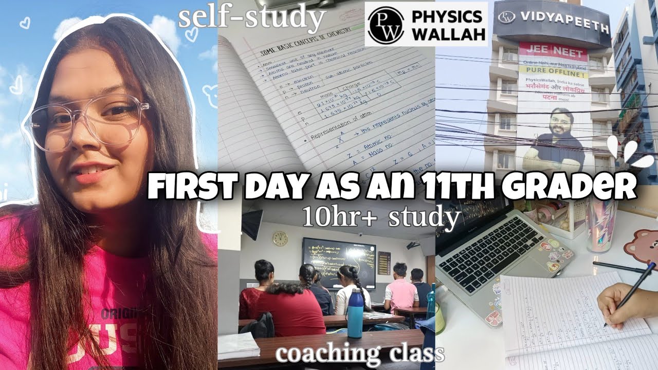 First Day as an 11th grader ✨ life updates , PW !? and much more..