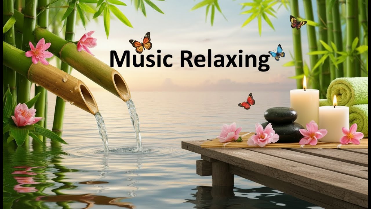 Relaxing Piano Music for Stress Relief + Water Sounds Calming Sleep Music, Insomnia Relief, Relax