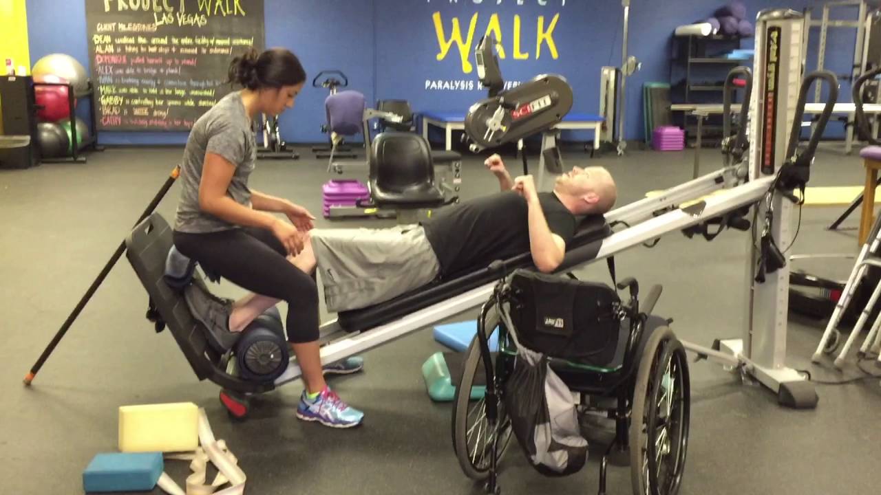 C6/7 Spinal Cord Injury Milestone - Alex at Project Walk Las Vegas