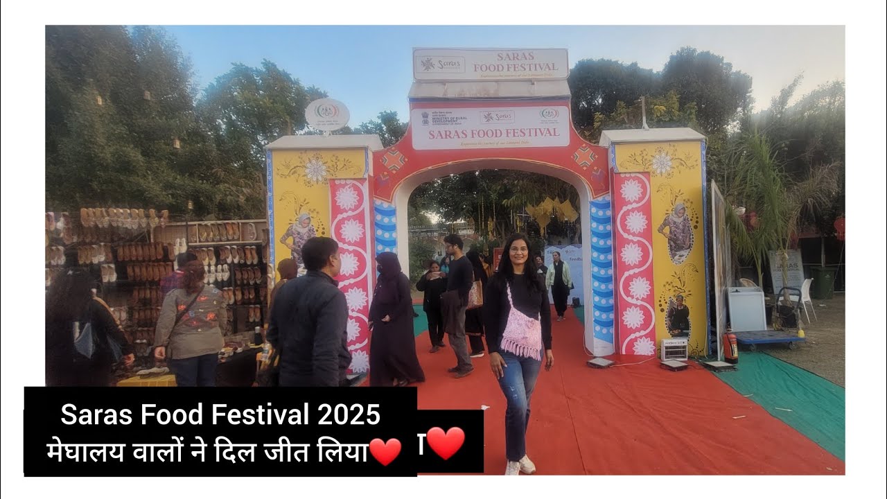 Saras Food Festival 2025 #sundarnursery # #food​ #dilsefoodie​ #streetfood​ #dillistreetfood​ ​ 