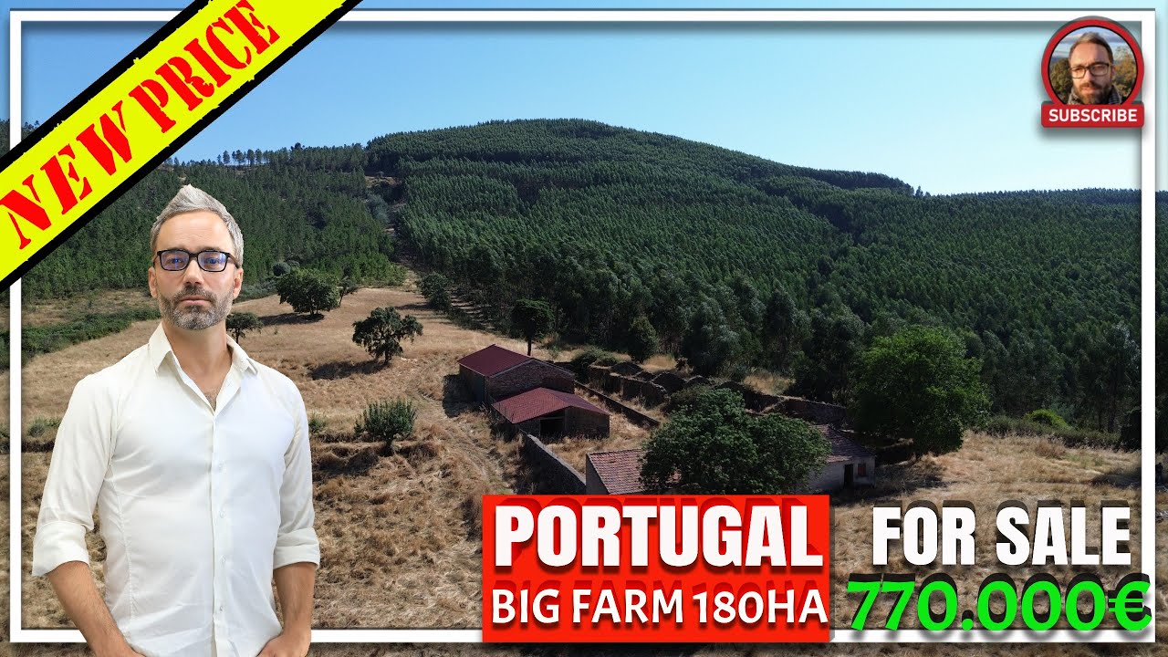 PROPERTY FOR SALE IN PORTUGAL - HOMESTAD 180HA - ARANHAS, PENAMACOR - 770.000€ - HERDADE 180HA
