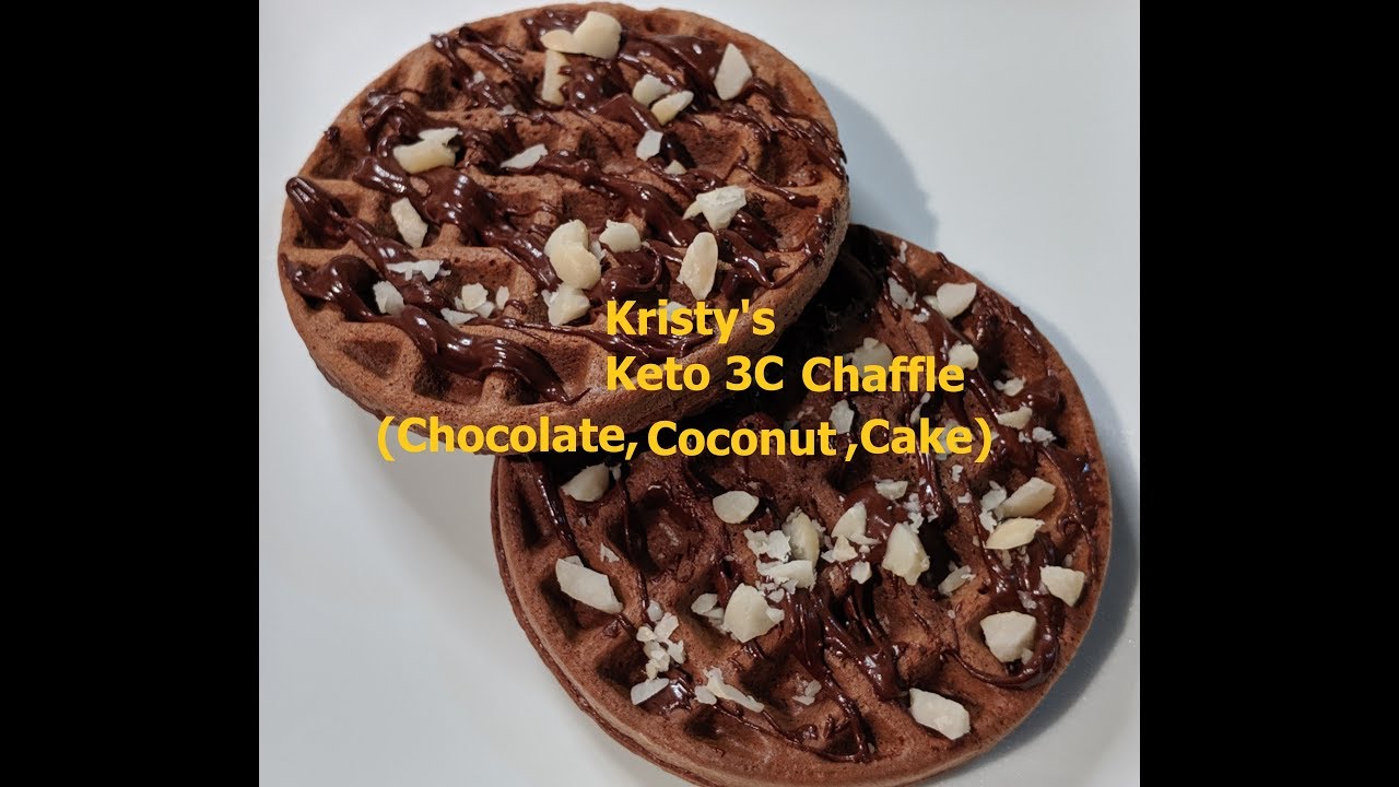 Kristy's 3C (Chocolate Coconut Cake) Chaffle