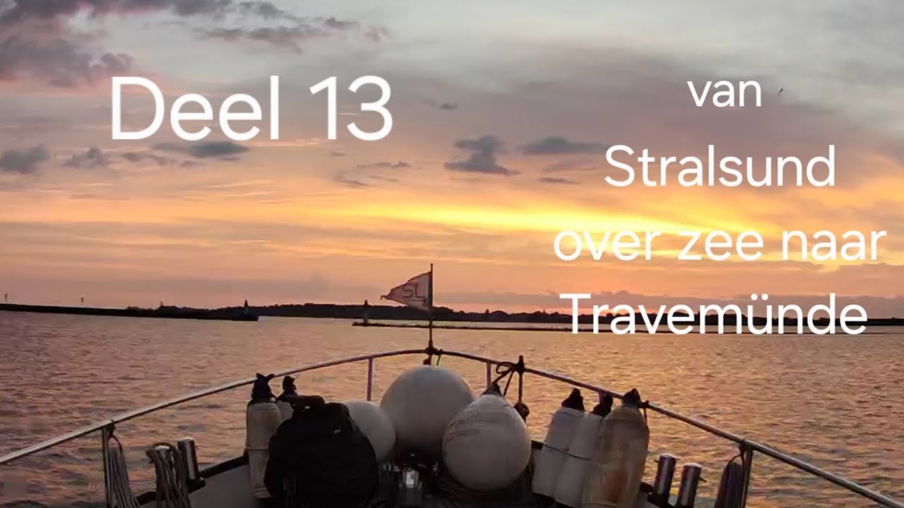 Zomerreis 2025 Deel 13 Van Stralsund over zee naar Warnemünden (vlog 171 )