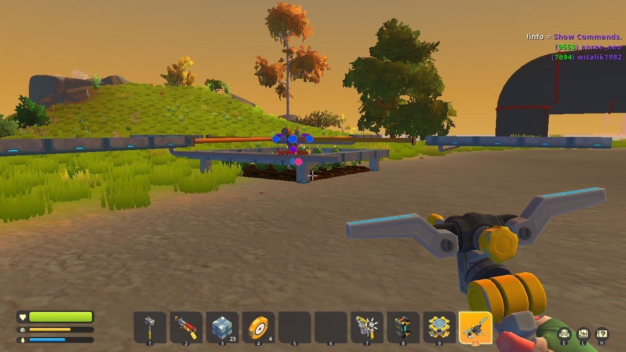 Scrap Mechanic, garden protector, bug suspension/ защита огорода багом подвески