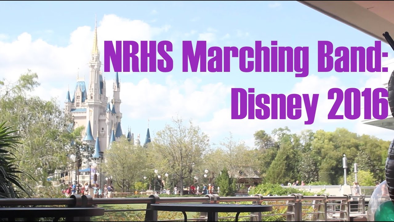 North Royalton Marching Band Disney 2016