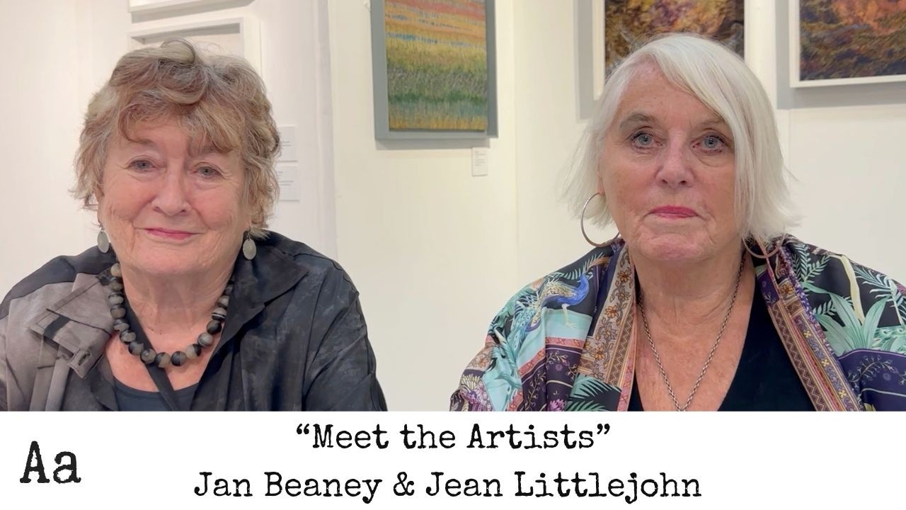 ‘Meet The Artists’ (No: 69) | Jan Beaney and Jean Littlejohn | Textile Artists